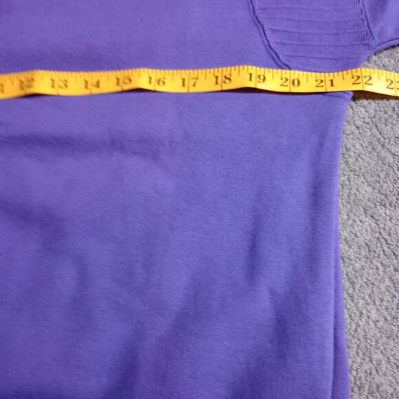 Starter Sport Women Crewneck Sweatshirt Purple - Picture 4 of 7